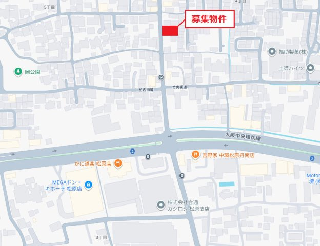 【地図】 | 仮)CREATIVE SPACE HAVE松原市岡(クリエイティブスペースハブ松原市岡)