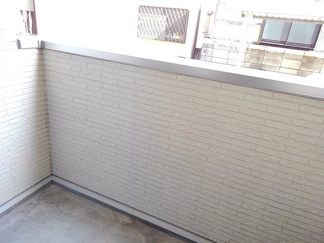 エデンⅡのバルコニー