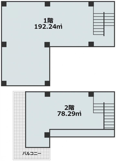 【間取り】 | 旭ヶ丘貸テナント