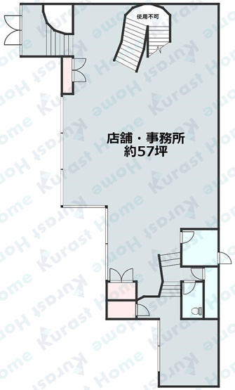 【間取り】 | グロワールビルテナント
