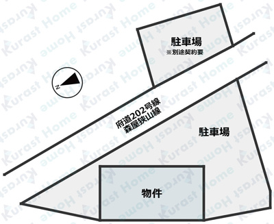 【区画図】 | 錦織南1丁目ロードサイドテナント