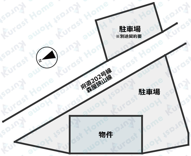【区画図】 | 錦織南1丁目ロードサイドテナント
