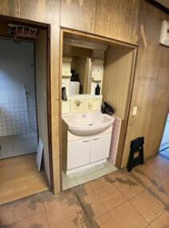 中古戸建　出雲市小山町の独立洗面台