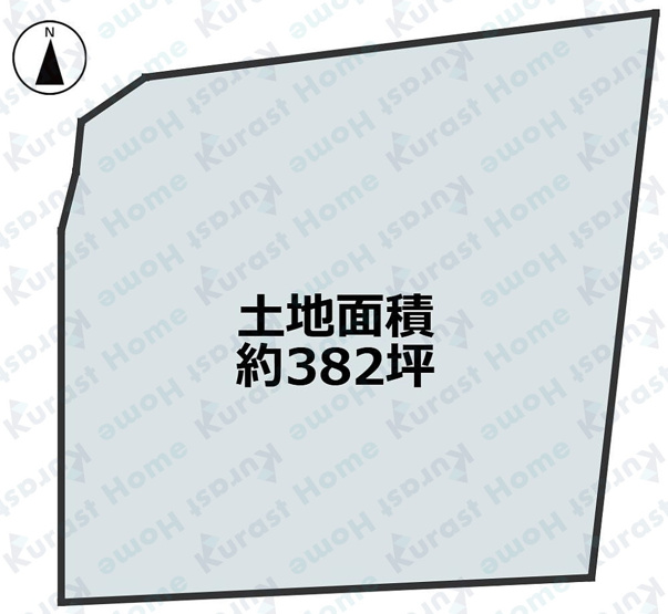 【間取り】 | 河南町白木貸土地（ロードサイド）