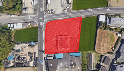 【周辺】 | 河南町白木貸土地（ロードサイド）