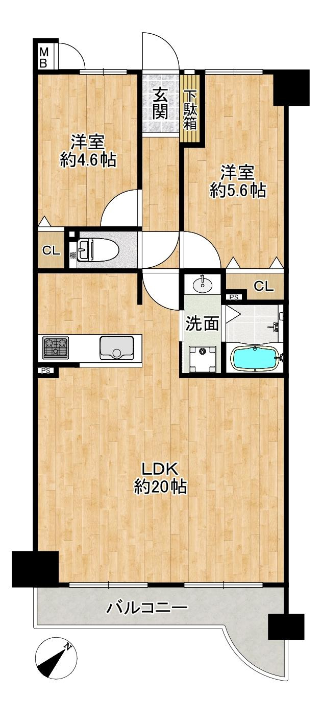 ディオ・フェルティ枚方の間取り|間取り図はいかがですか？ご希望を叶える間取りですか？リビングの広さは？水回りの位置は？カウンターキッチン？など色々な情報が集約されています。弊社ではリフォームなどのご相談も承っております。