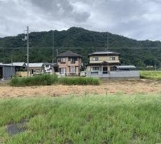 売土地　出雲市国富町の土地図