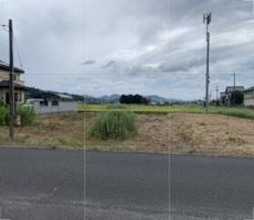 売土地　出雲市国富町の土地図