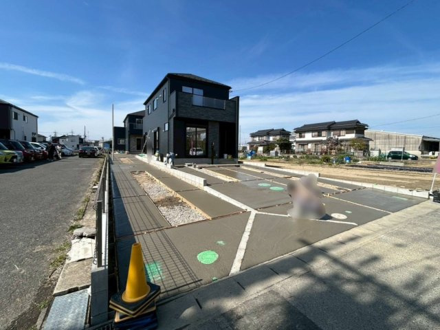 新築戸建　一宮市丹陽町2期　全2区画分譲の外観|「現地（2026年3月8日）撮影」　
■全体写真　
■ヤマダ不動産　株式会社リライフ　