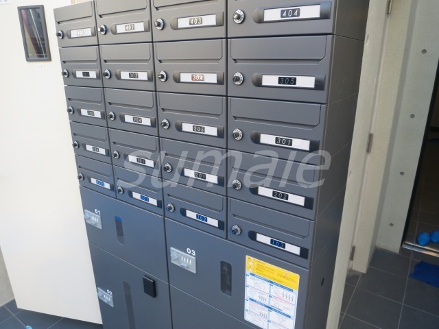 NOZOMIO赤羽のその他共用部分|共用ポストです。宅配ボックス付いてます☆