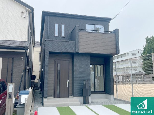 明石市大道町　新築一戸建ての外観|お客様に長く安心して住んでいだだける事にこだわった家づくり！住んでからのアフターサービスにもしっかりと取り組んでいます！