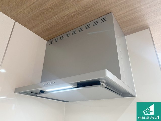 明石市大道町　新築一戸建ての設備|汚れにくいスロットフィルタでお手入れラクラク！ＬＥＤ照明付き！