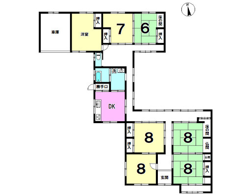 中古戸建　出雲市大社町修理免