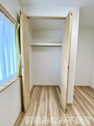 【新築】前橋市問屋町2丁目　限定1棟　スマートワンシティ　新築建売の収納|収納のためのスペースです