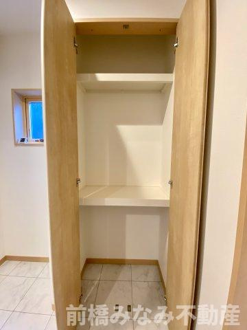 【新築】前橋市問屋町2丁目　限定1棟　スマートワンシティ　新築建売の収納|ちょっとした収納スペースも充実しています