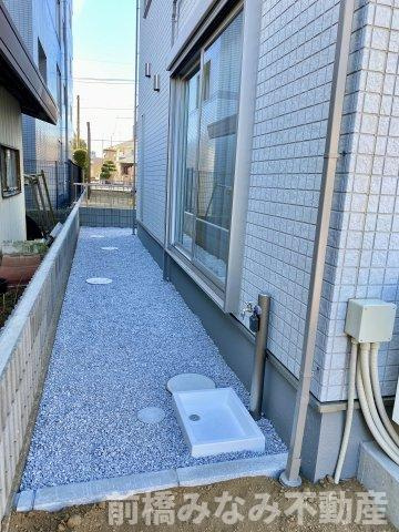 【新築】前橋市問屋町2丁目　限定1棟　スマートワンシティ　新築建売の庭|お庭も活用できます