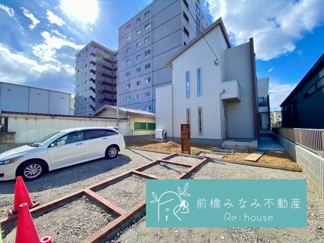 【新築】前橋市問屋町2丁目　限定1棟　スマートワンシティ　新築建売の外観|外はこのようになっています