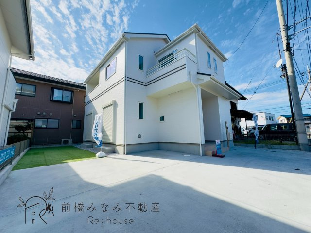 【新築】前橋市朝日町三丁目　限定1棟　ハートフルタウン　新築建売の外観|外観は落ち着いています