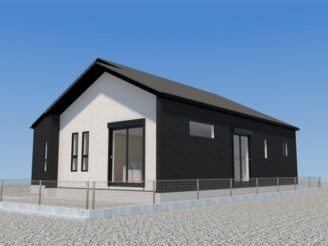 三井郡大刀洗町大字上高橋　新築戸建の完成予想図