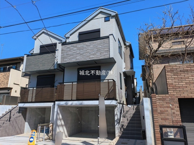 練馬区関町北4丁目 全2棟B号棟の外観|現地（2026年2月4日撮影）