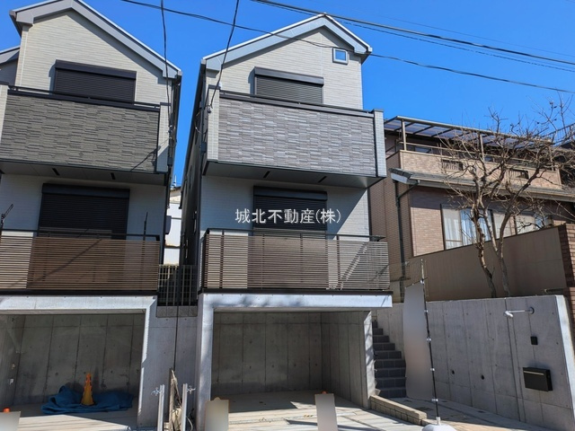 練馬区関町北4丁目 全2棟B号棟の外観|現地（2026年2月4日撮影）