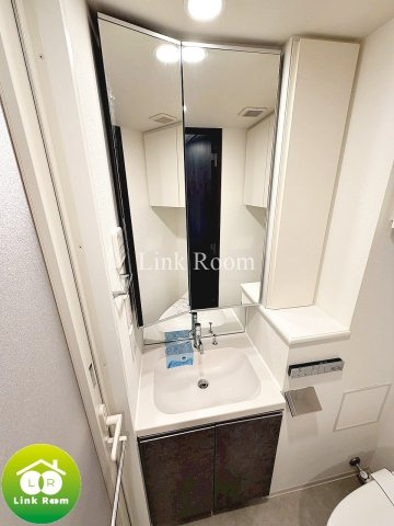 レジディア門前仲町プレイス　（旧クレヴィアリグゼ門前仲町）の独立洗面台