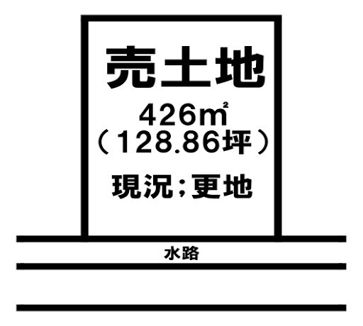 売土地　出雲市馬木町の土地図