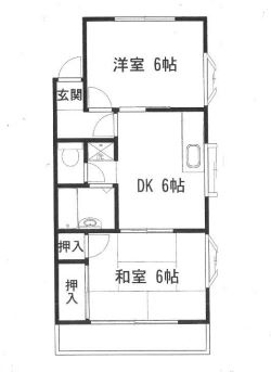 ルミナスハイツⅡの間取り