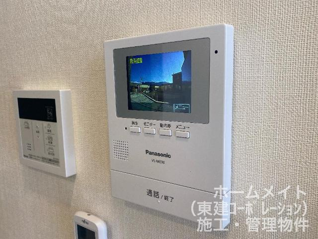 ディア・コートのセキュリティ|カメラ付インターホン