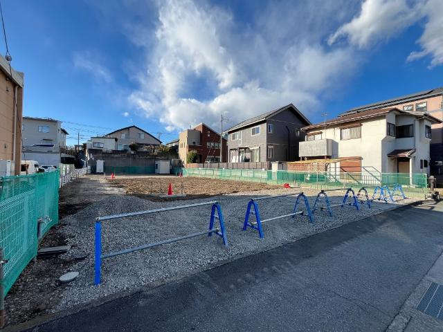 沼津市大岡新築アパートの外観|建築現場