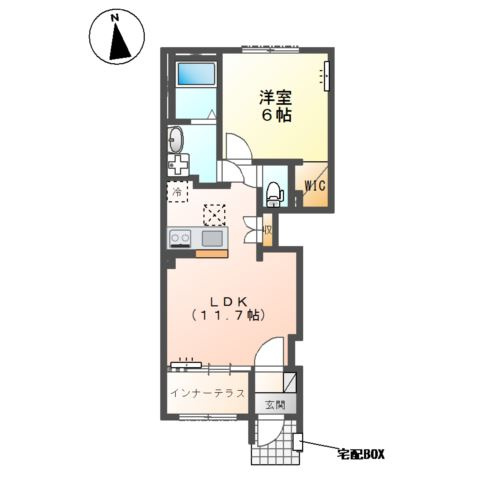 沼津市大岡新築アパートの間取り