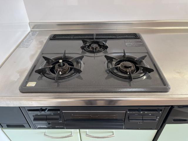 サンシティ有貝のキッチン|ガスコンロ