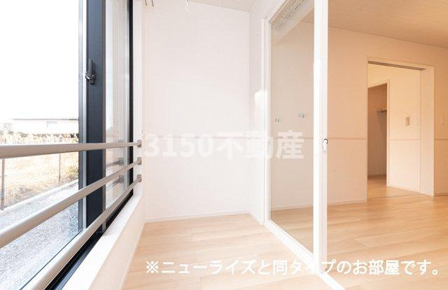 サンデヴォーテⅡのバルコニー