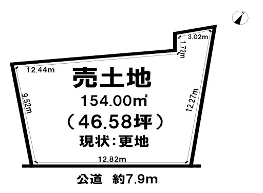 売土地　知井宮町