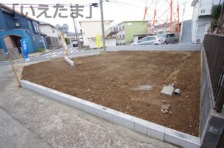 【外観】 | 【仲介手数料無料！！】日野市百草　新築戸建て（全1棟）1号棟　5499万円 | 令和8年2月27日撮影　建築中