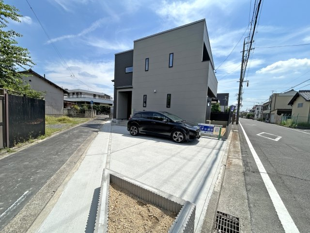 【一宮市柳戸町 限定1邸】42坪×庭付き×長期優良住宅の前面道路含む現地写真|■現地（2026.07上旬）撮影