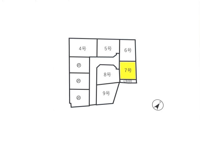 倉吉市幸町分譲地