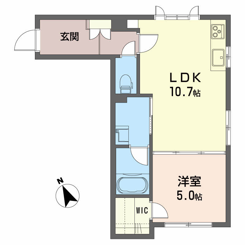 シャーメゾン ソアヴィータの間取り