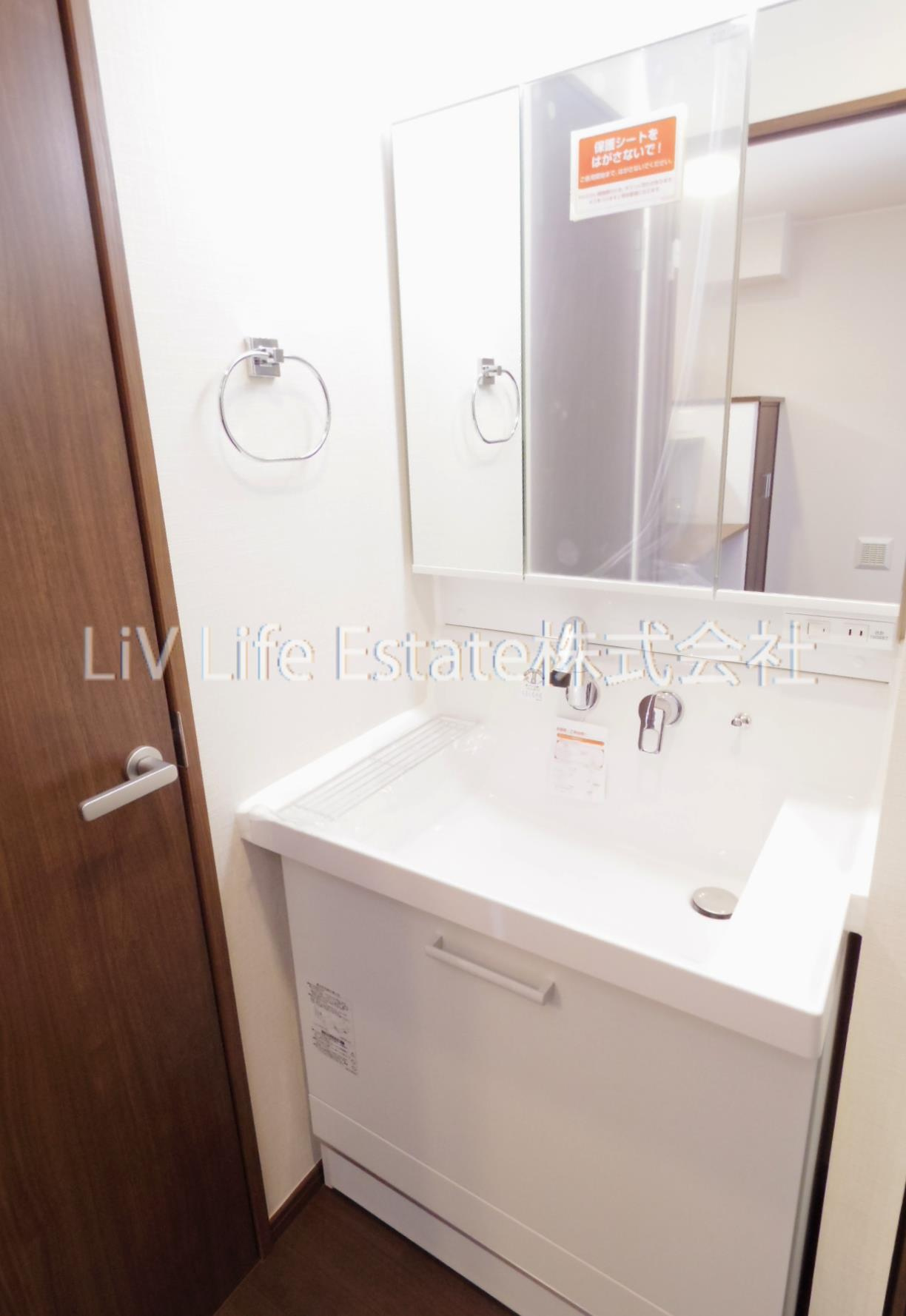 ピアチェーレの洗面所