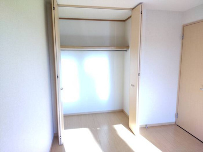 【収納】 | グレースヒルB | 便利なクローゼットタイプ。