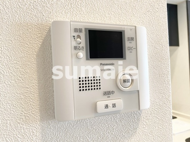 フローリッシュのセキュリティ|安心のモニター付きインターホン！