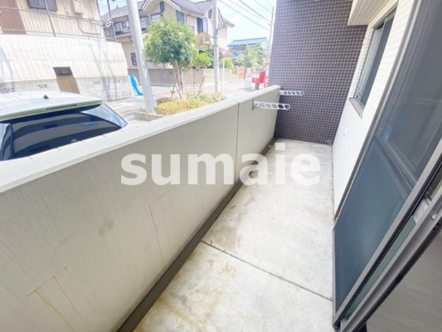 フローリッシュのバルコニー|バルコニースペース☆