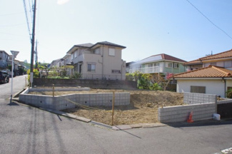 【外観】 | 【仲介手数料無料！！】日野市平山2丁目　新築戸建て（全1棟）1号棟　5799万円 | 令和８年４月１６日撮影　建築中