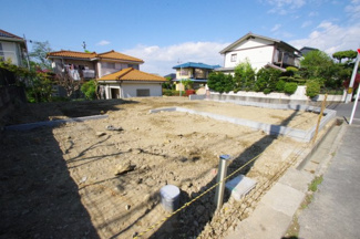 【外観】 | 【仲介手数料無料！！】日野市平山2丁目　新築戸建て（全1棟）1号棟　5799万円 | 令和８年４月１６日撮影　建築中