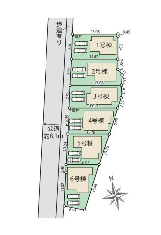 【区画図】 | ご家族様のプライベート空間が確保できる素敵な間取りです。また敷地ゆったりですので、おうち時間を楽しむのにもぴったりですね♪