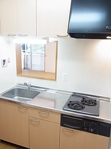 パークサイド・ファンテンのキッチン