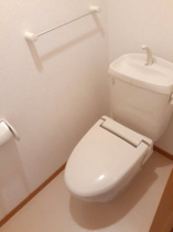 落ち着いたトイレです