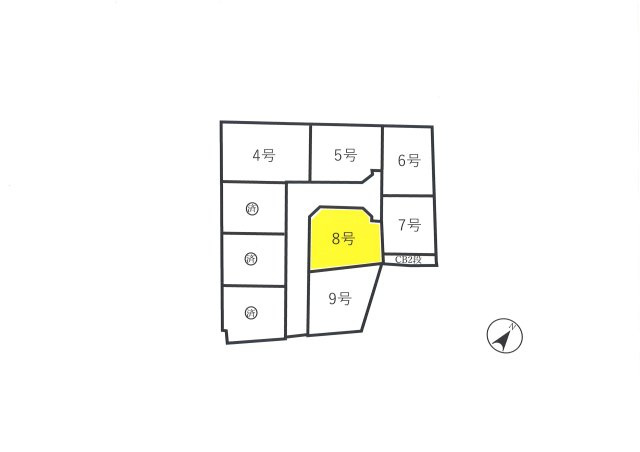 倉吉市幸町分譲地