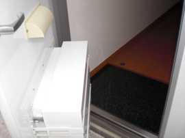 ゆったりとした玄関です