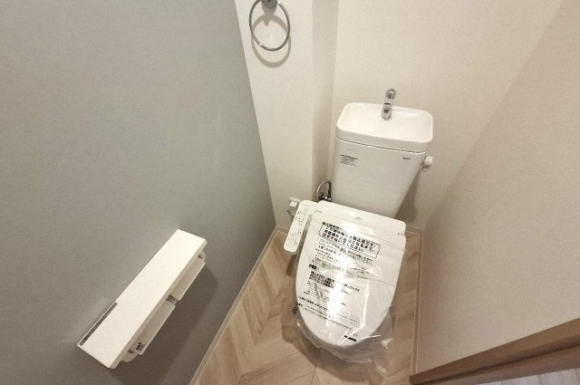 グランアッシュ天美駅前のトイレ|トイレ：便器・温水洗浄便座新調